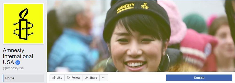 Facebook Cover Video Inspiration Amnesty International