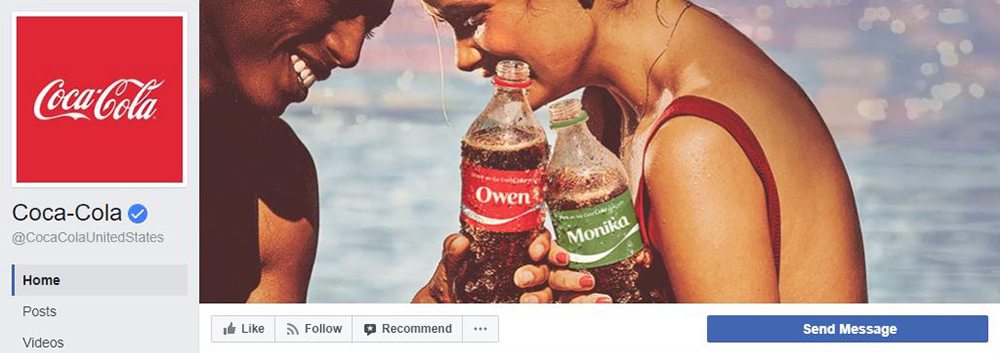 Facebook Cover Video Inspiration Coca-Cola